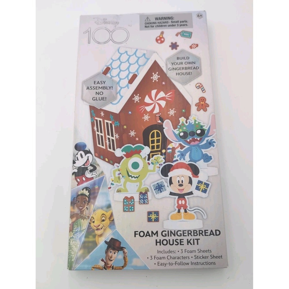 Disney 100 Foam House Kids Activity Kit New